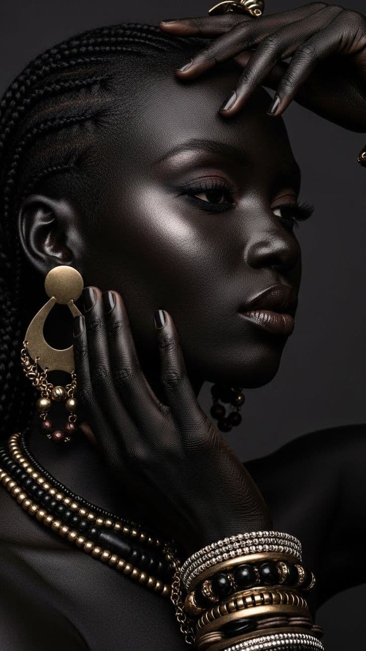 Luxury jewelry setting details